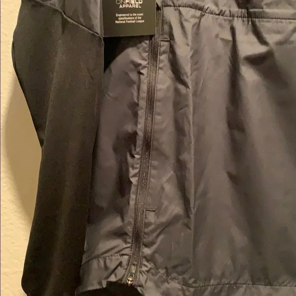 Raiders Jacket NFL Nike Pullover Windbreaker Hoodie Size Small New - Picture 3 of 15